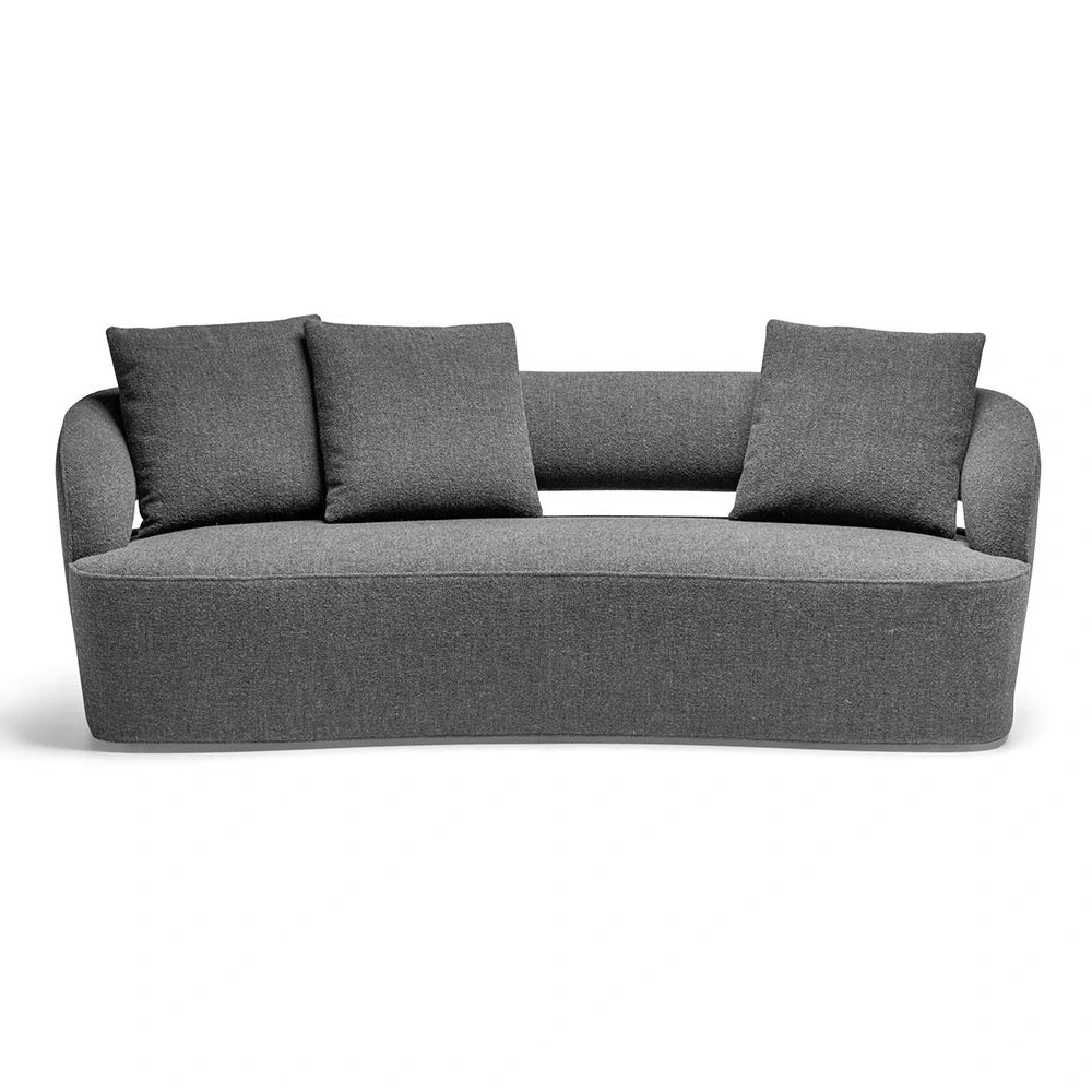 Каркас и наполнение: металл. Современный дизайн Диван Lucio — Molteni & C, кожа