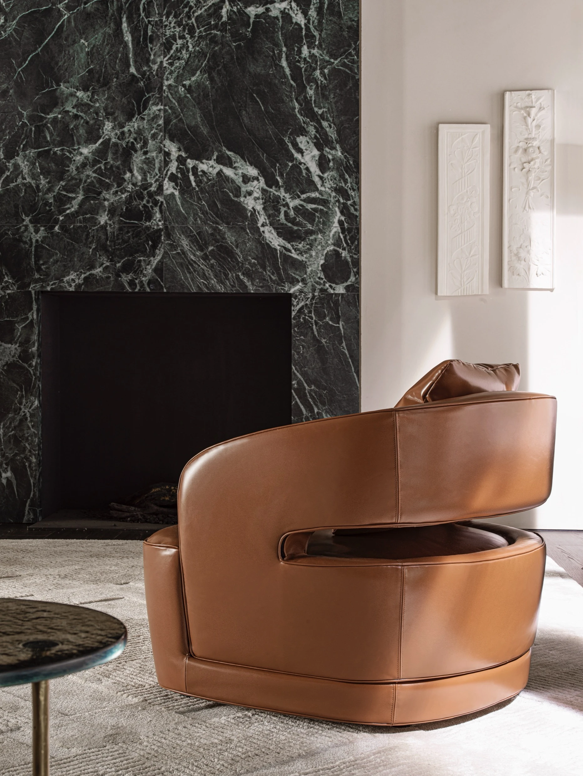 Кресло Lucio — Molteni & C, кожа, фото 3