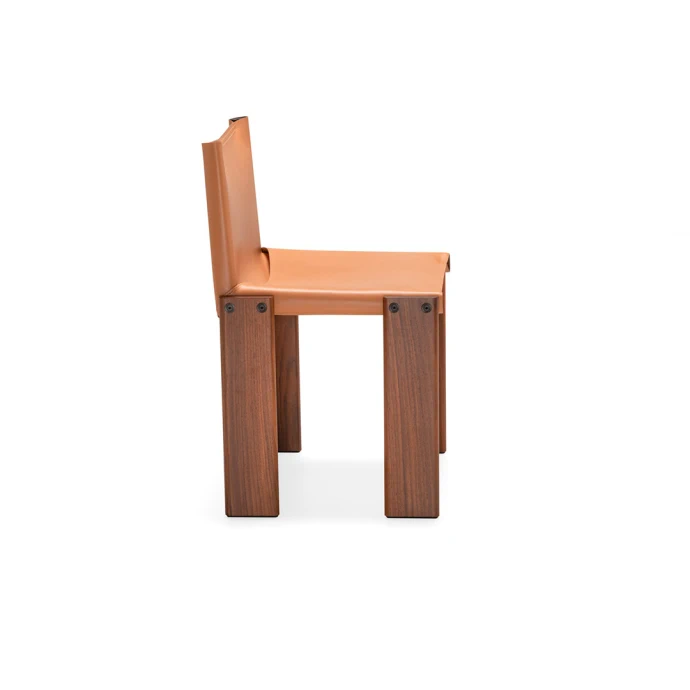 Стул Monk — Molteni & C, кожа, фото 4