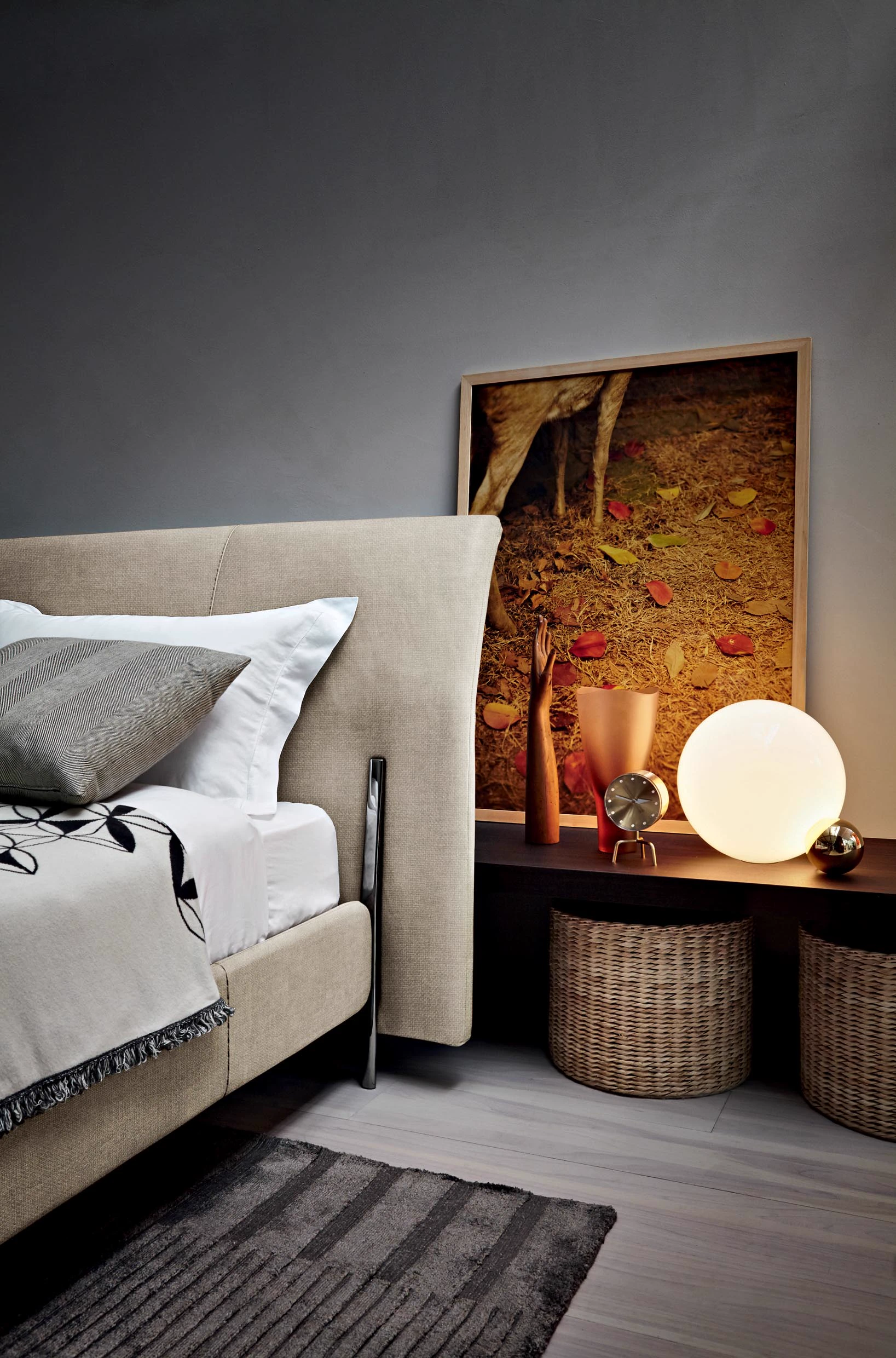 Кожаная кровать Nick — Molteni & C, кожа, фото 3