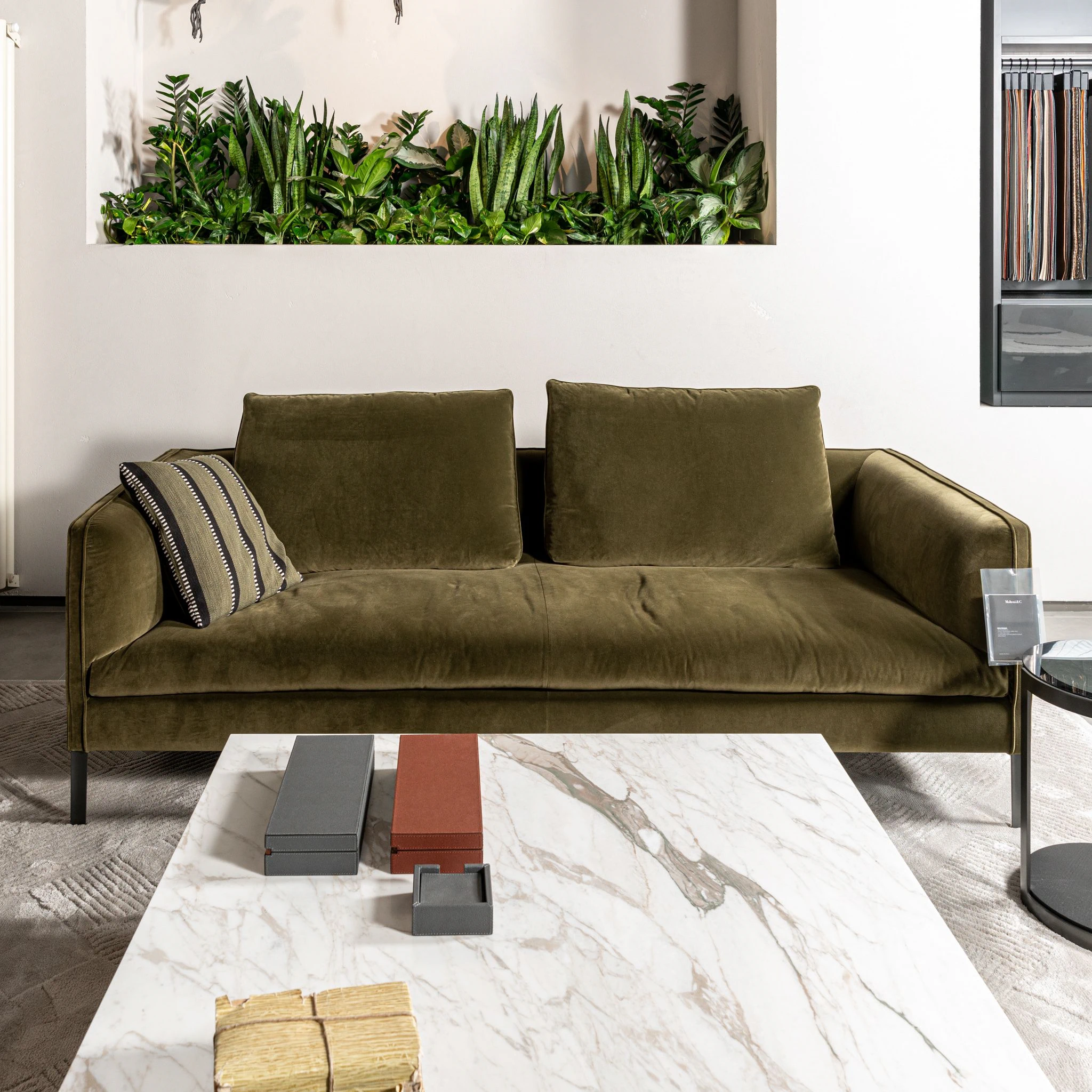 Диван Paul Oliva — Molteni & C, кожа, фото 2