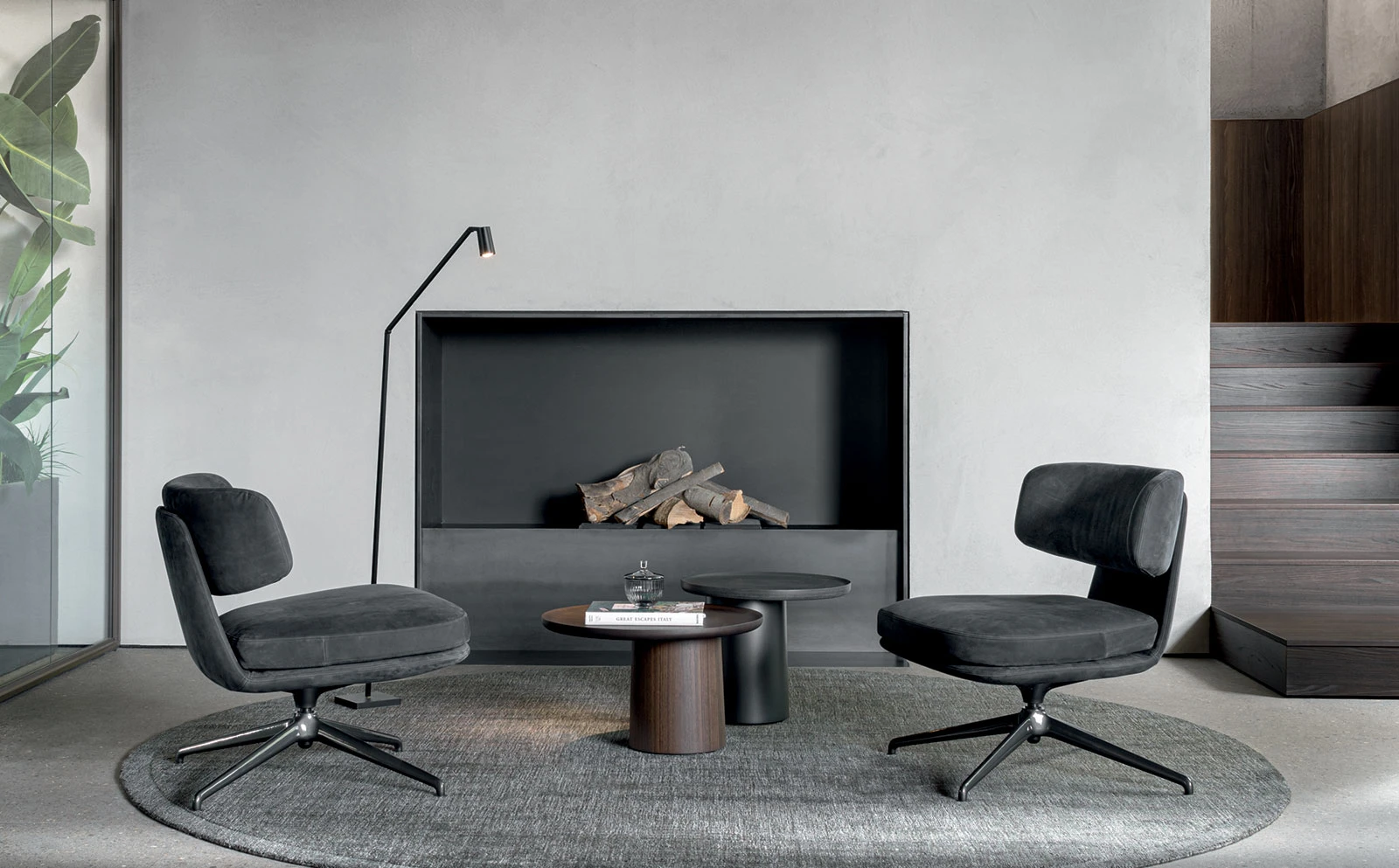 Кресло Piccadilly — Molteni & C, кожа, фото 3