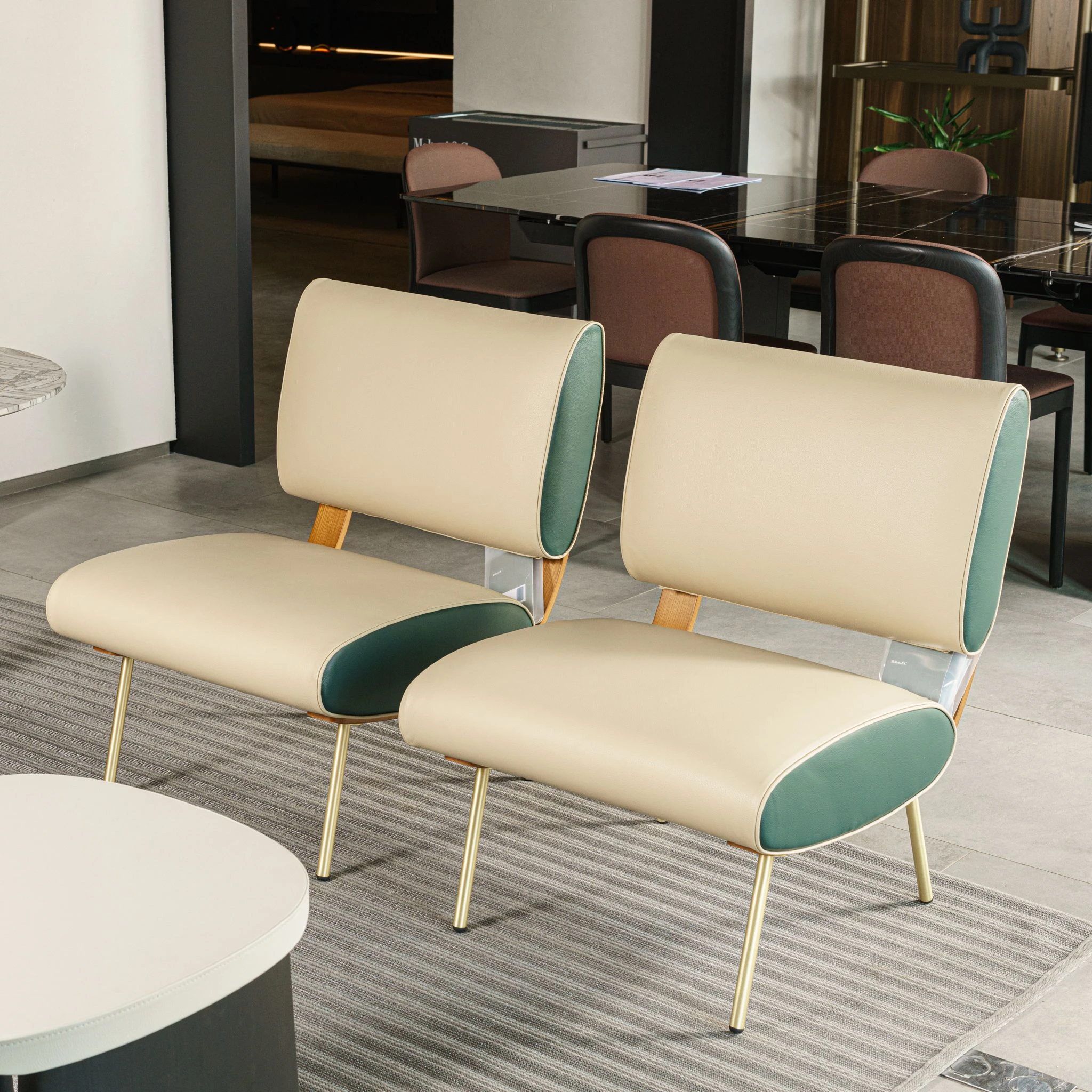 Кресло Round S1222/PD544 GIO PONTI — Molteni & C, металл, фото 2