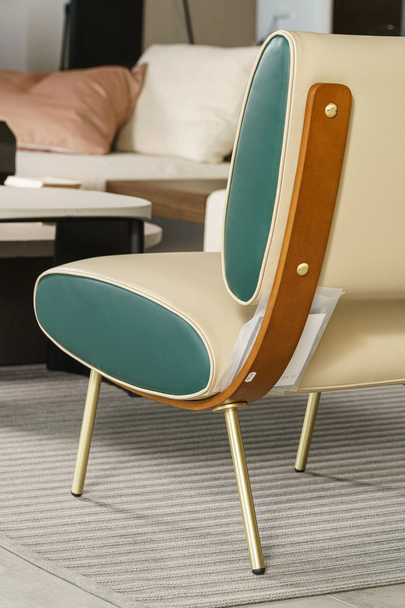 Кресло Round S1222/PD544 GIO PONTI — Molteni & C, металл, фото 3