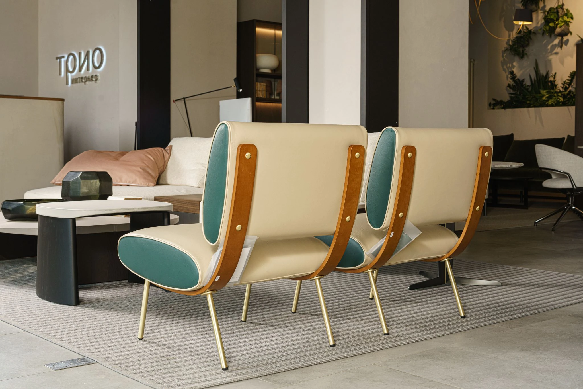 Кресло Round S1222/PD544 GIO PONTI — Molteni & C, металл, фото 4
