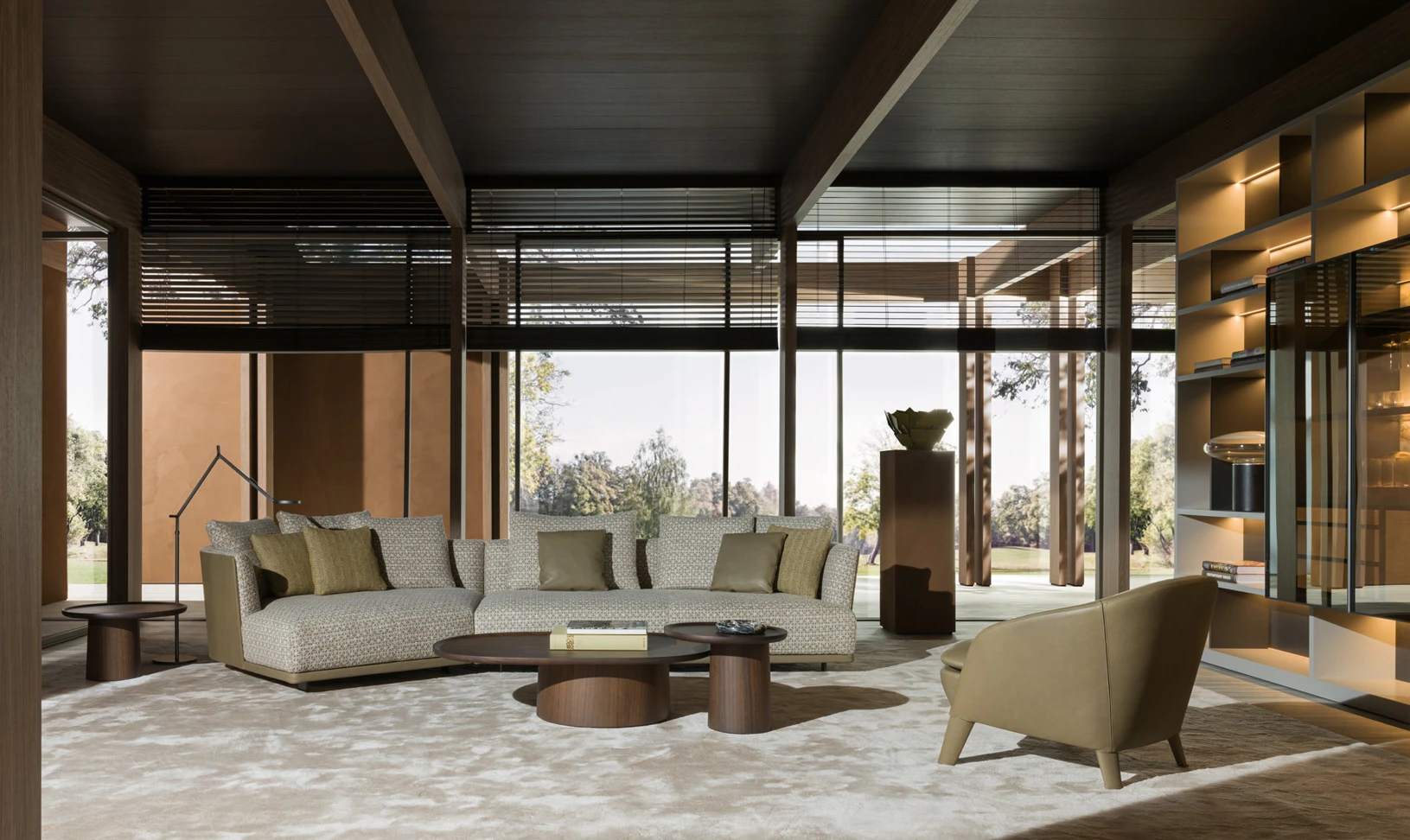 Кресло Sutton — Molteni & C, кожа, фото 2