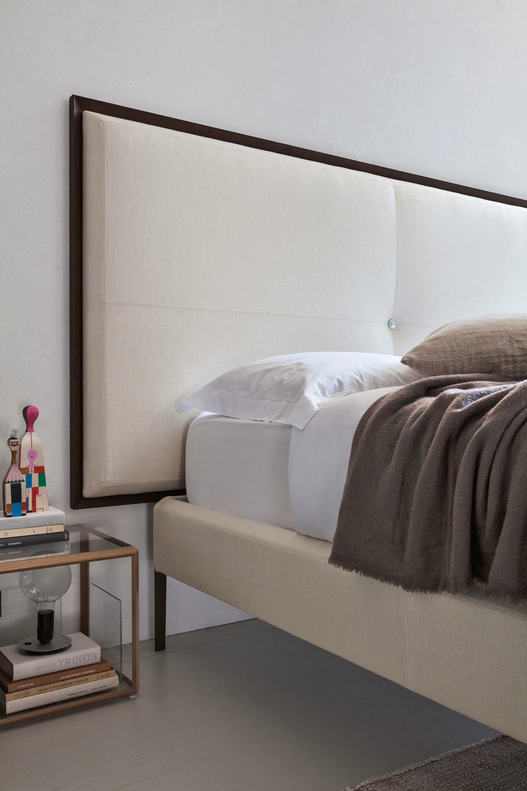 Кровать с высоким изголовьем Sweetdreams — Molteni & C, кожа, фото 4