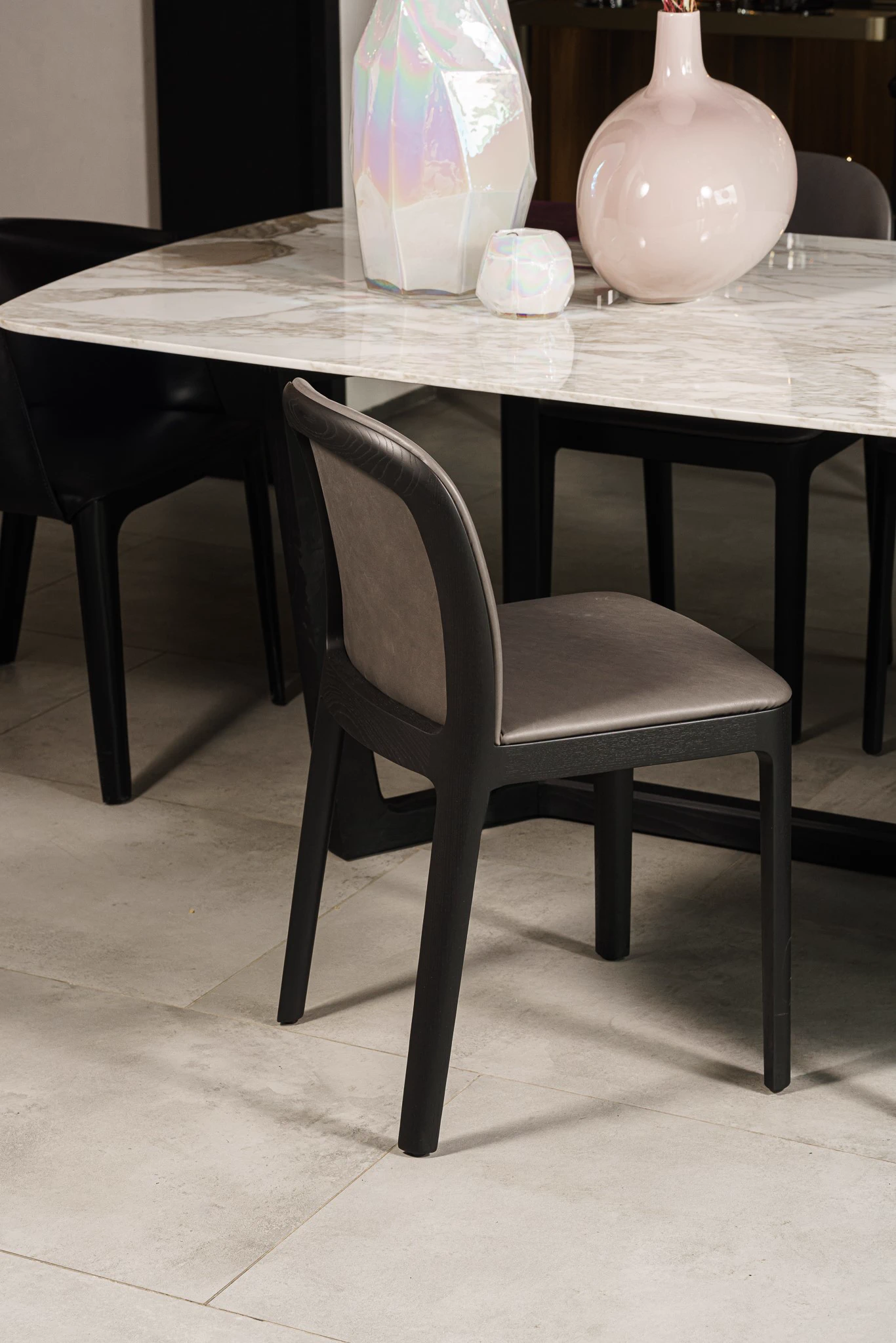 Стул Tea Leather Siria 1291/oak black — Molteni & C, кожа, фото 6