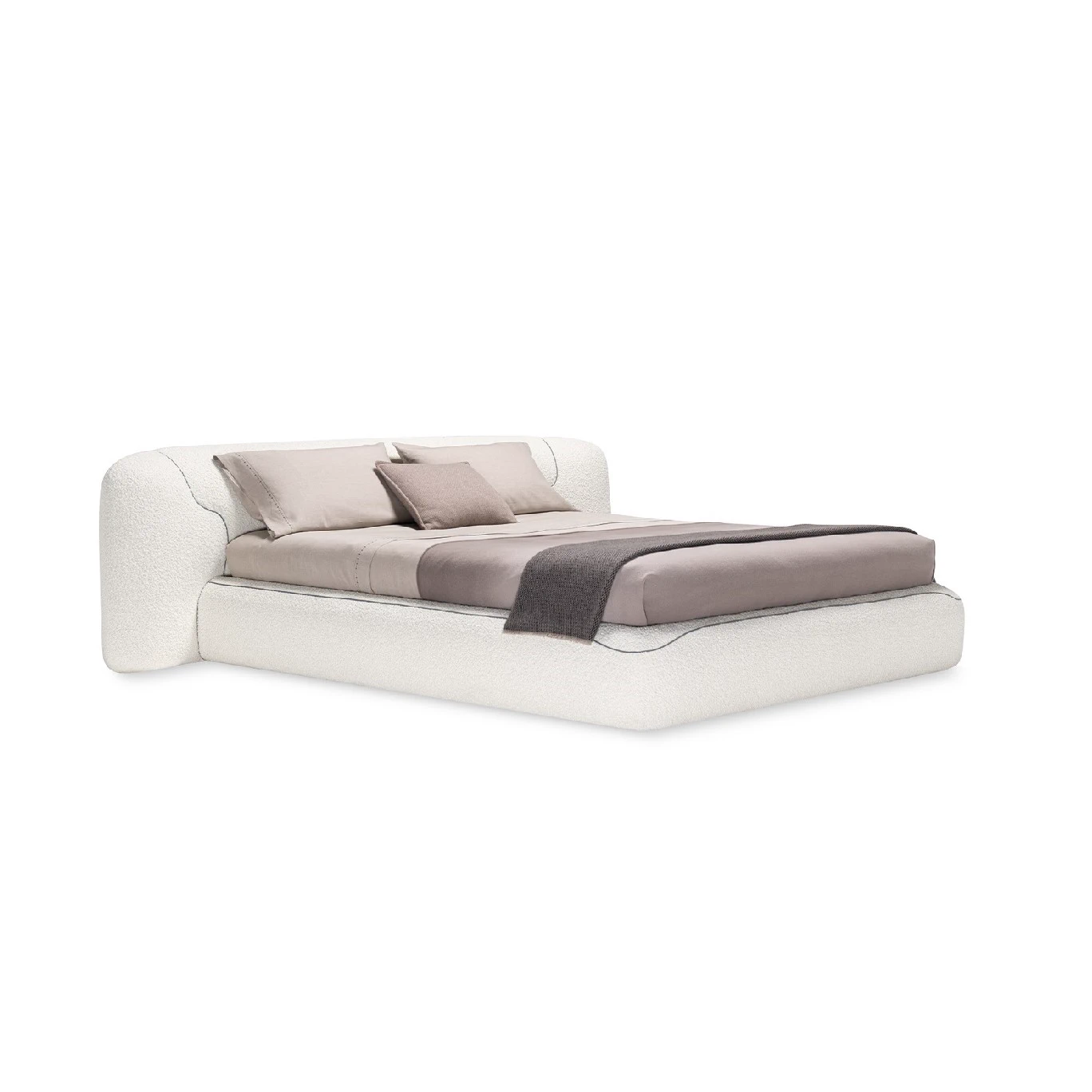 Кровать Theo — Molteni & C, кожа