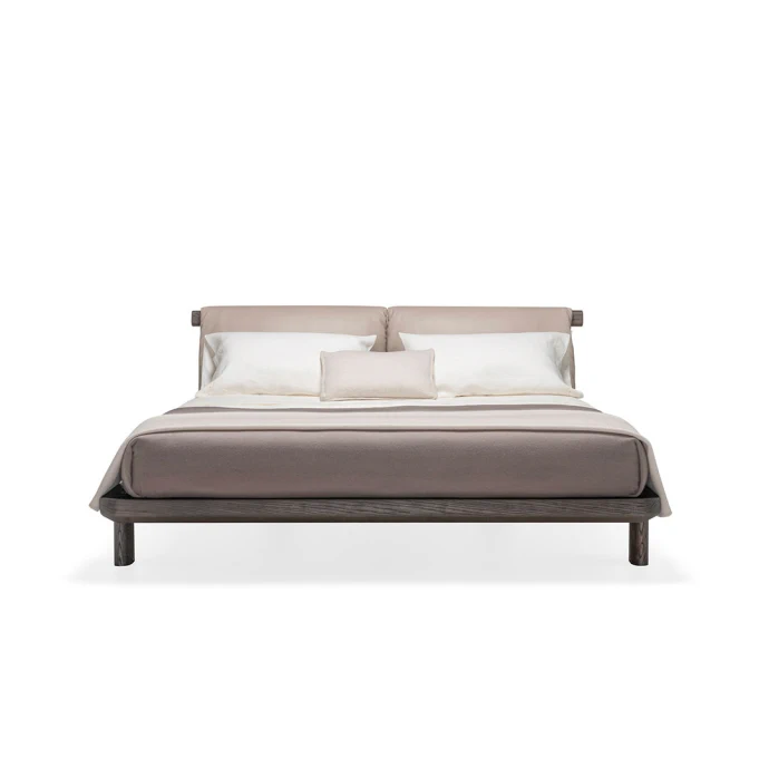 Кровать Tibeau — Molteni & C, кожа, фото 2