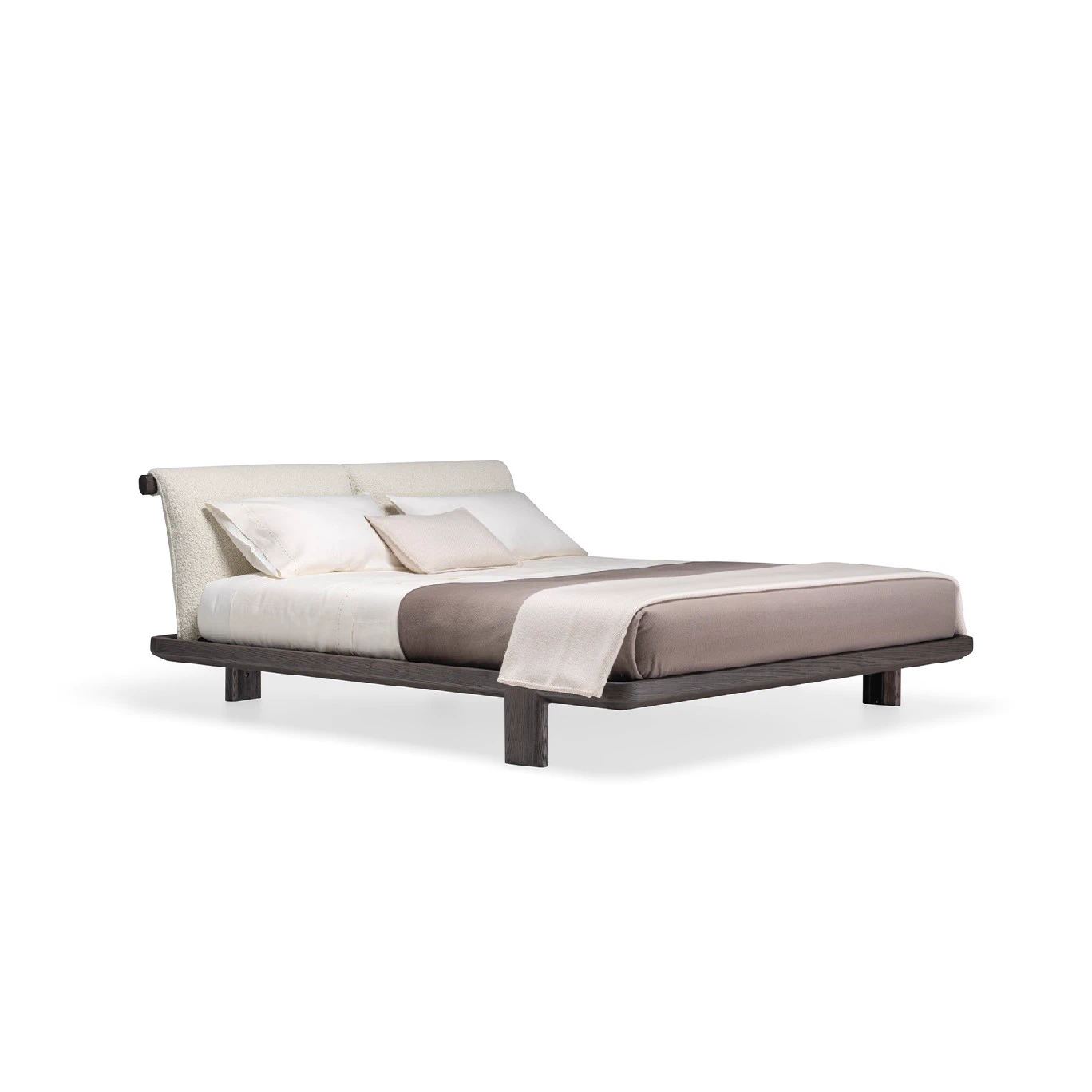 Кровать Tibeau — Molteni & C, кожа