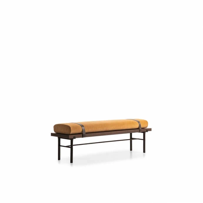 Банкетка Twelve A.M — Molteni & C, кожа, фото 2