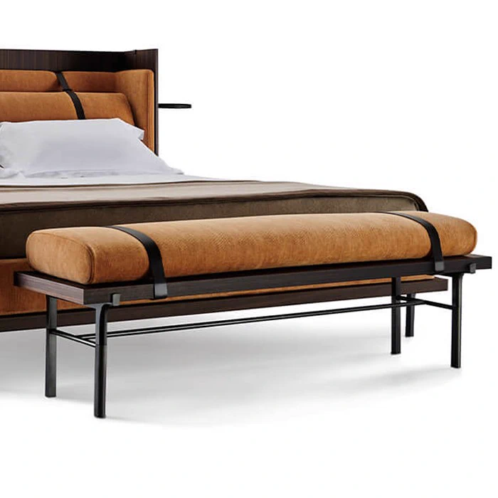 Банкетка Twelve A.M — Molteni & C, кожа