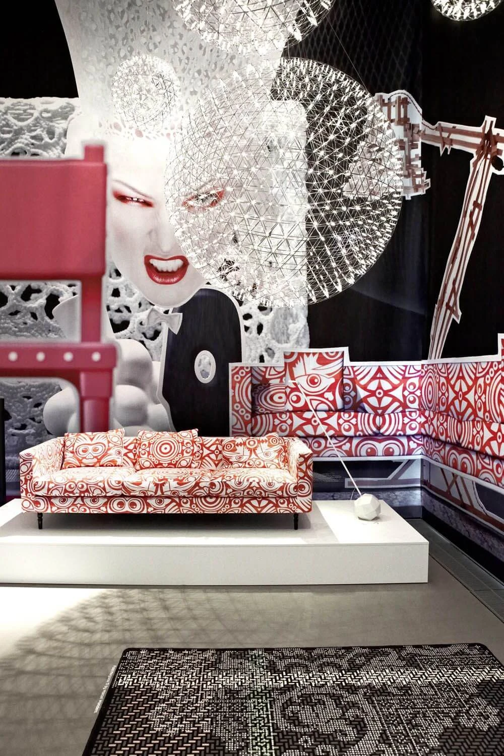 Кресло Boutique Eyes Of Strangers — Moooi, ткань, фото 4