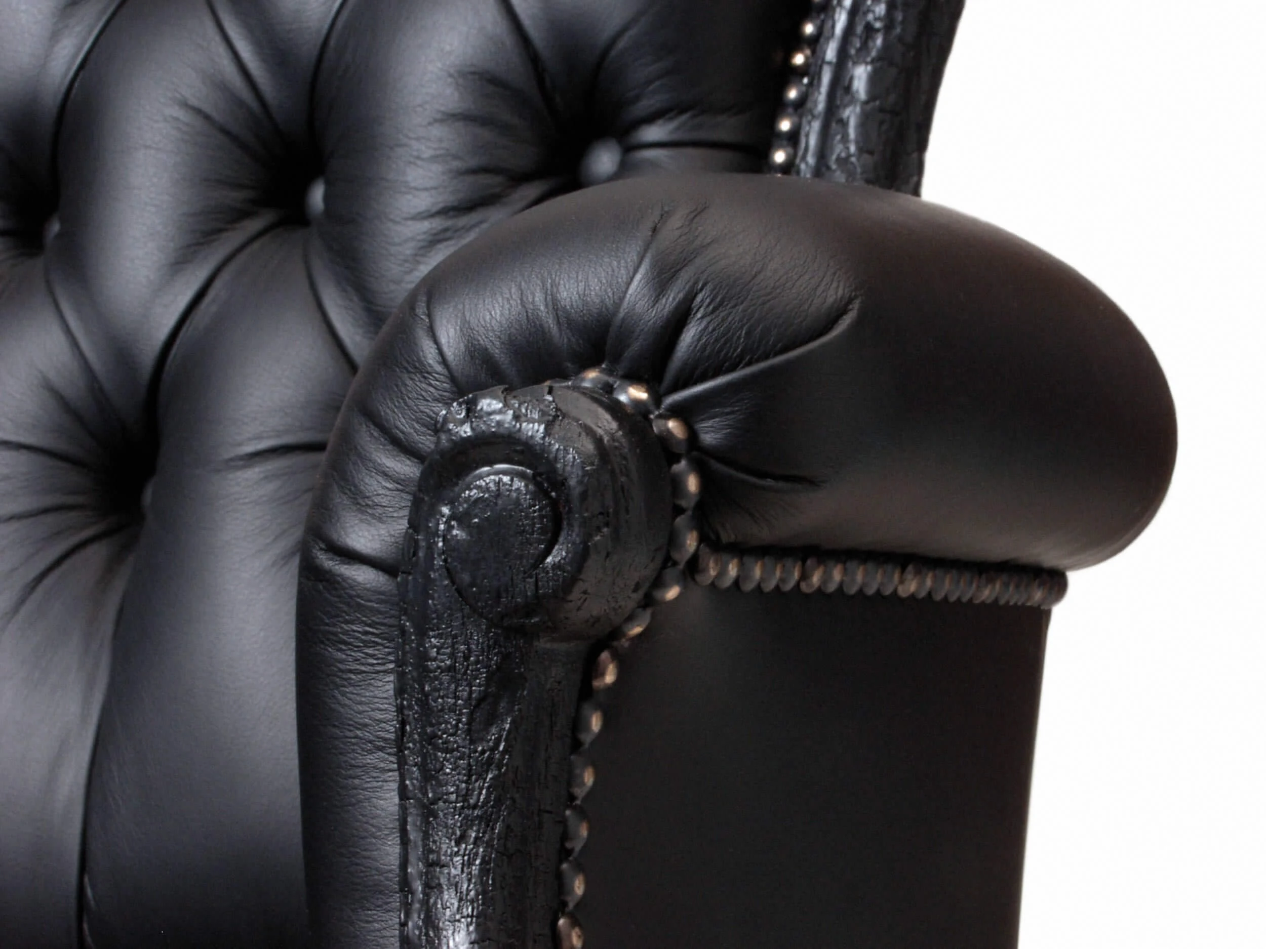 Кресло Smoke Armchair — Moooi, кожа, фото 3