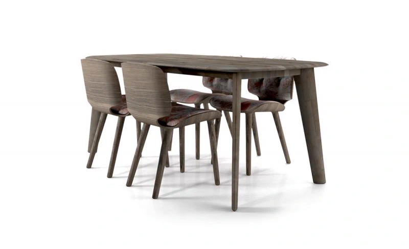 Стол Tapered — Moooi, массив дерева, фото 2