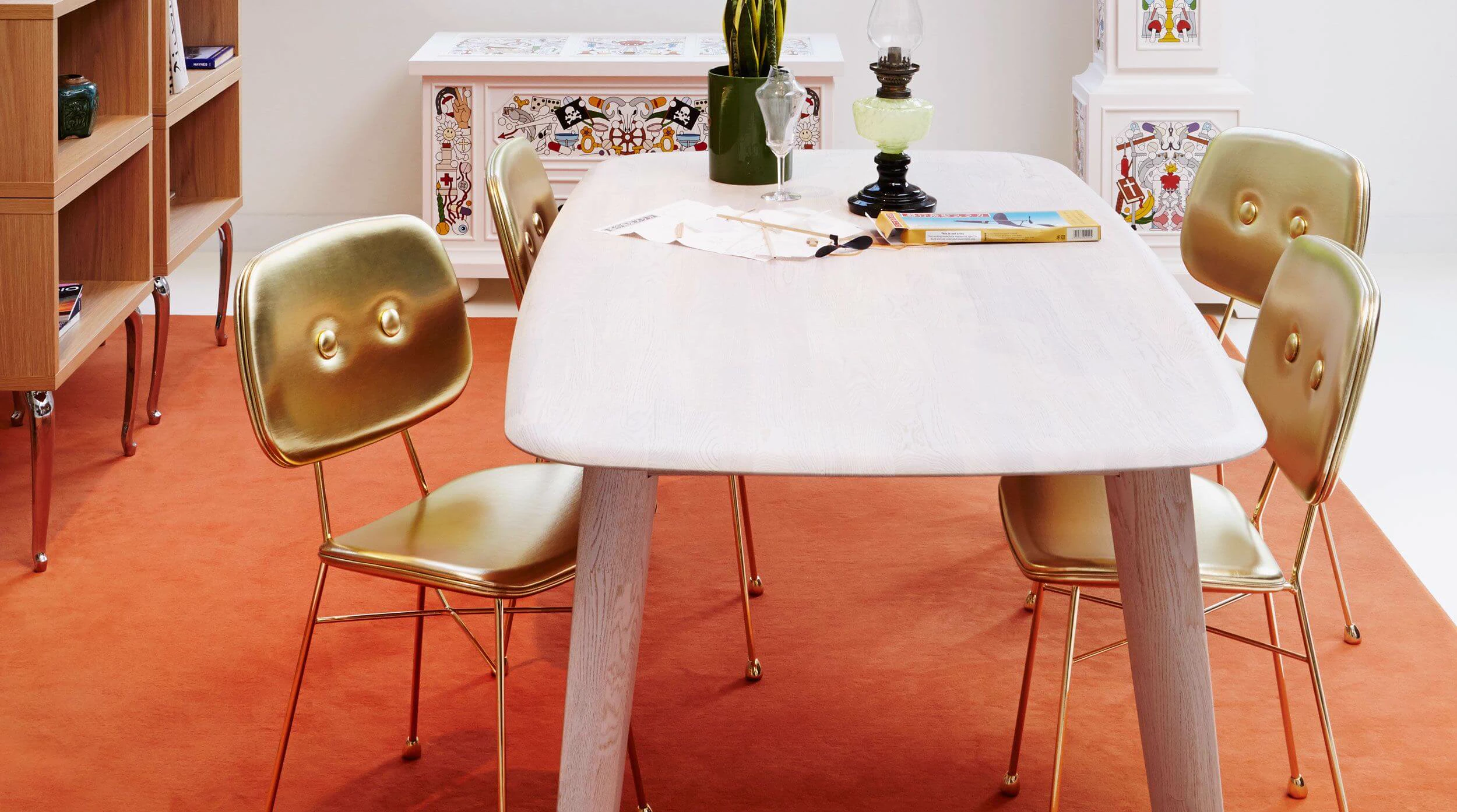 Стул The Golden Chair — Moooi, кожа, фото 3