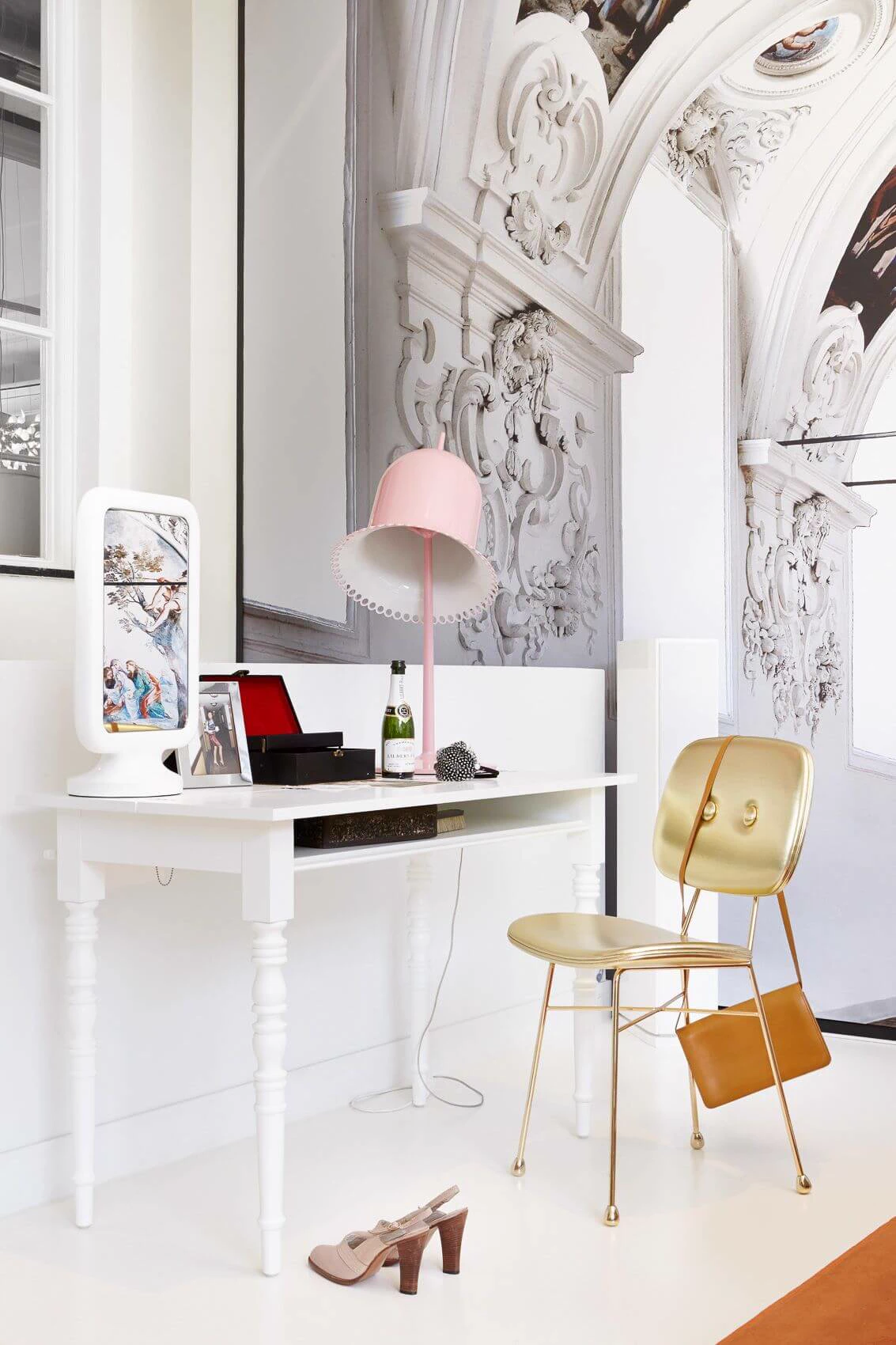 Стул The Golden Chair — Moooi, кожа, фото 4