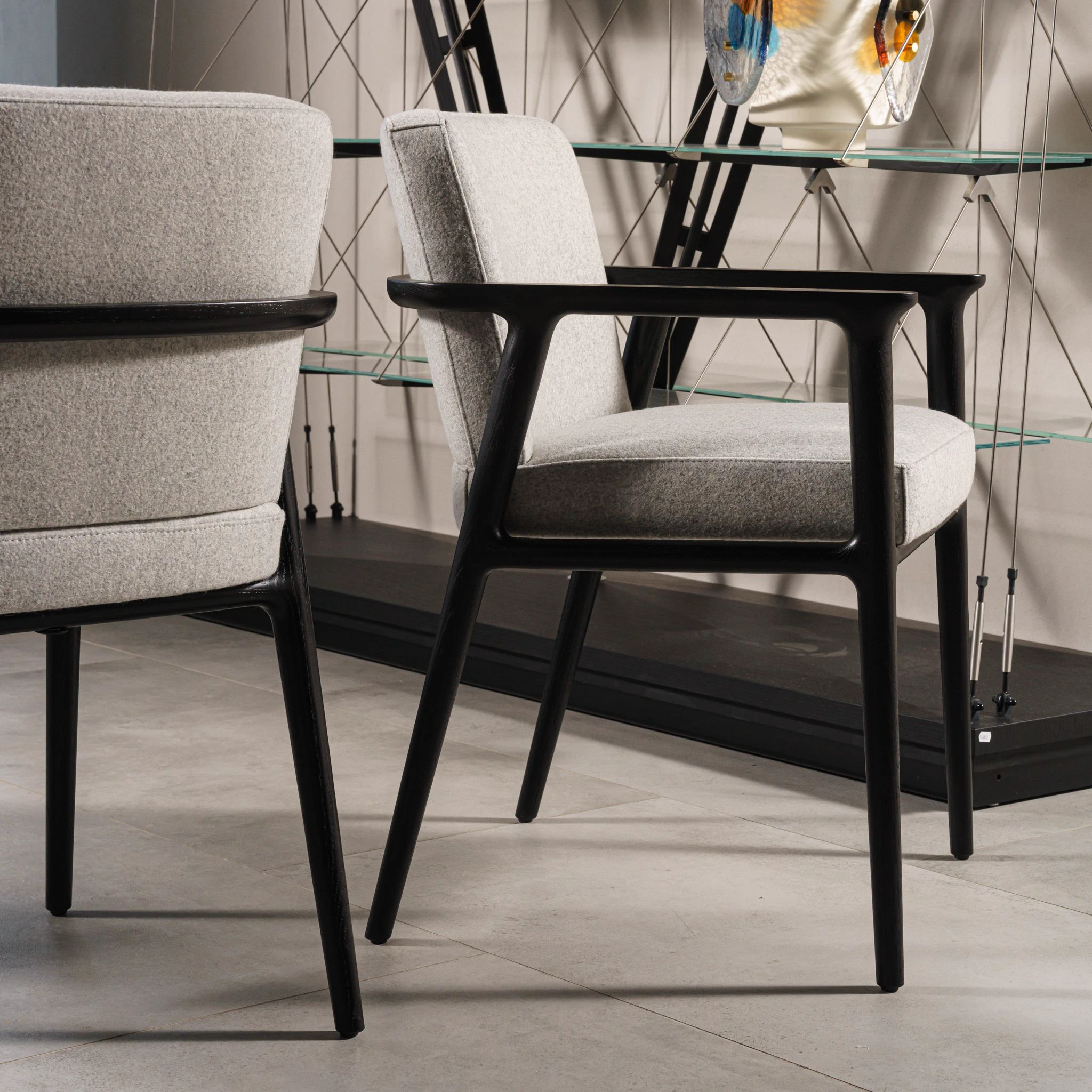 Современный дизайн Стул Zio Dining — Moooi, кожа, фото 5