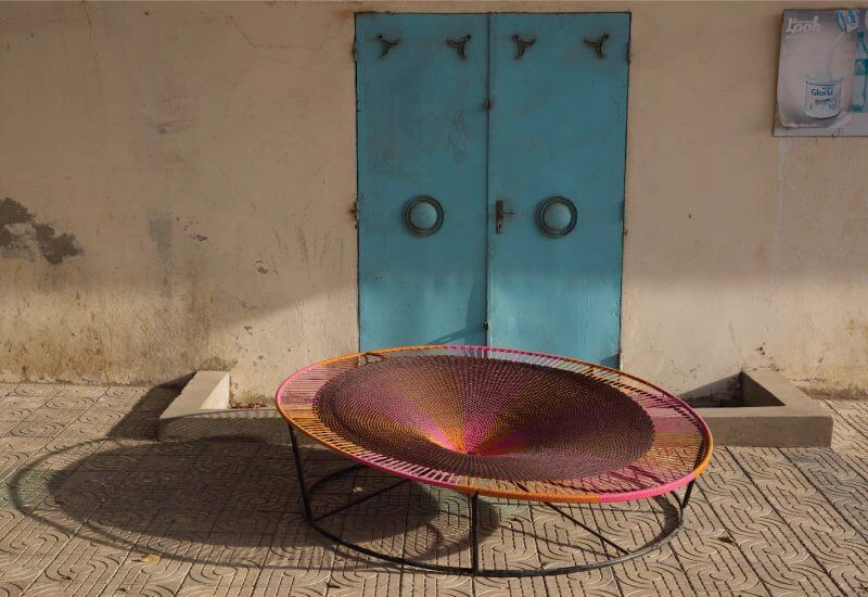 Скамья Amaca — Moroso, текстиль, фото 3