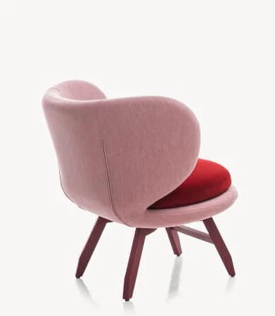Каркас и наполнение: массив дерева. Современный дизайн Кресло Ariel — Moroso, ткань, фото 2