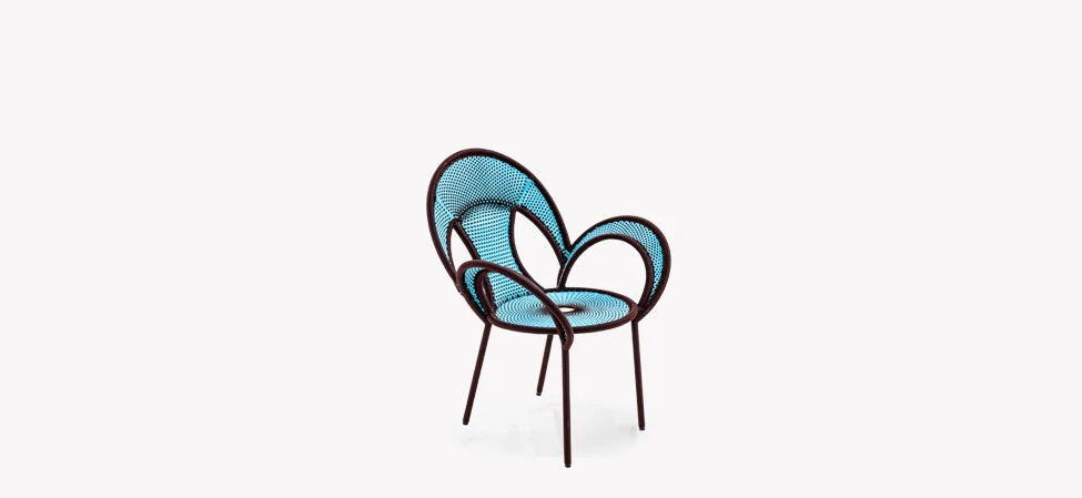 Стул Banjooli — Moroso, металл, фото 3