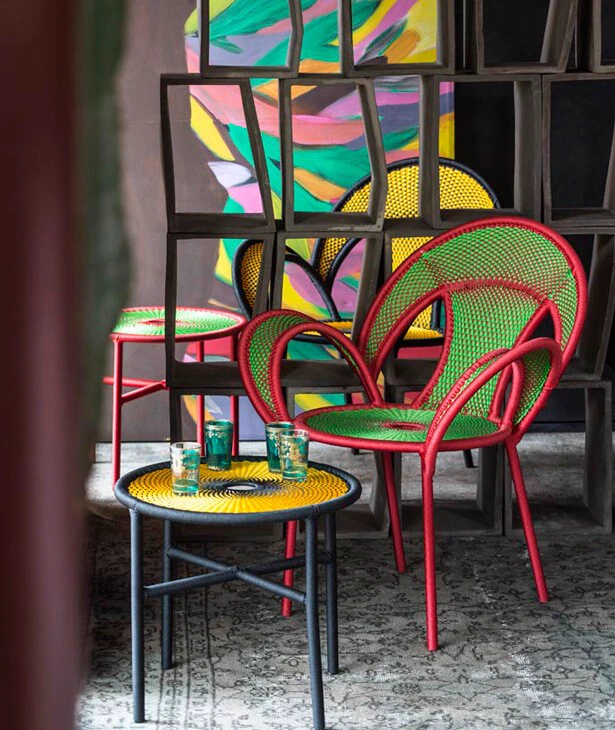 Стул Banjooli — Moroso, металл, фото 6