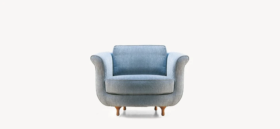 Кресло Big Mama — Moroso, кожа, фото 2