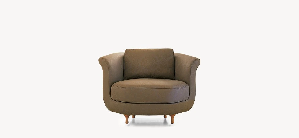 Кресло Big Mama — Moroso, кожа, фото 3