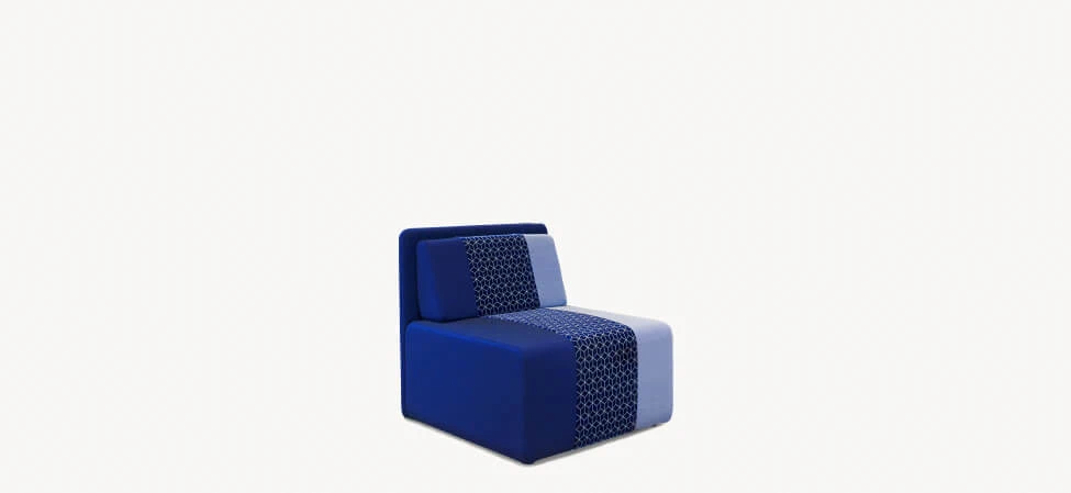 Диван Block seat — Moroso, текстиль, фото 3