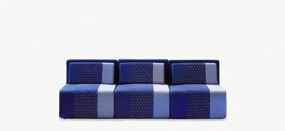 Диван Block seat — Moroso, текстиль, фото 4