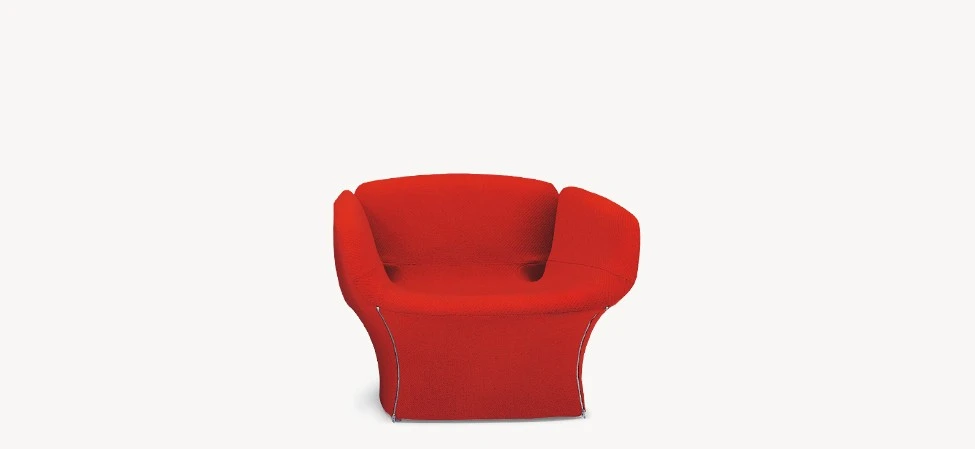Кресло Bloomy — Moroso, кожа, фото 4
