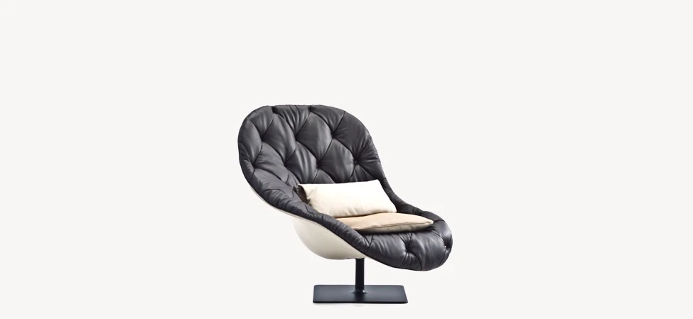Кресло Bohemian — Moroso, кожа, фото 3