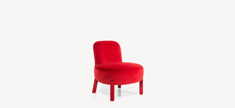 Кресло Bonobo — Moroso, ткань, фото 3