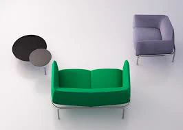 Каркас и наполнение: металл. Современный дизайн Диван Chandigarh — Moroso, ткань, фото 4