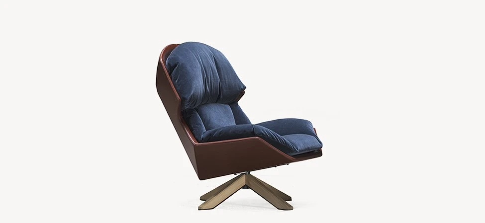 Кресло Clarissa — Moroso, кожа, фото 5