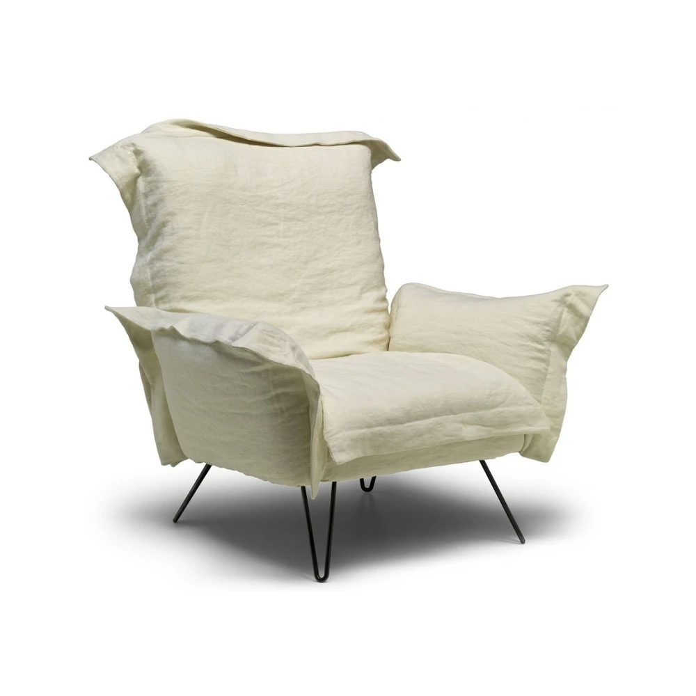 Каркас и наполнение: металл, пенополиуретан. Современный дизайн Кресло Cloudscape Chair — Moroso, металл