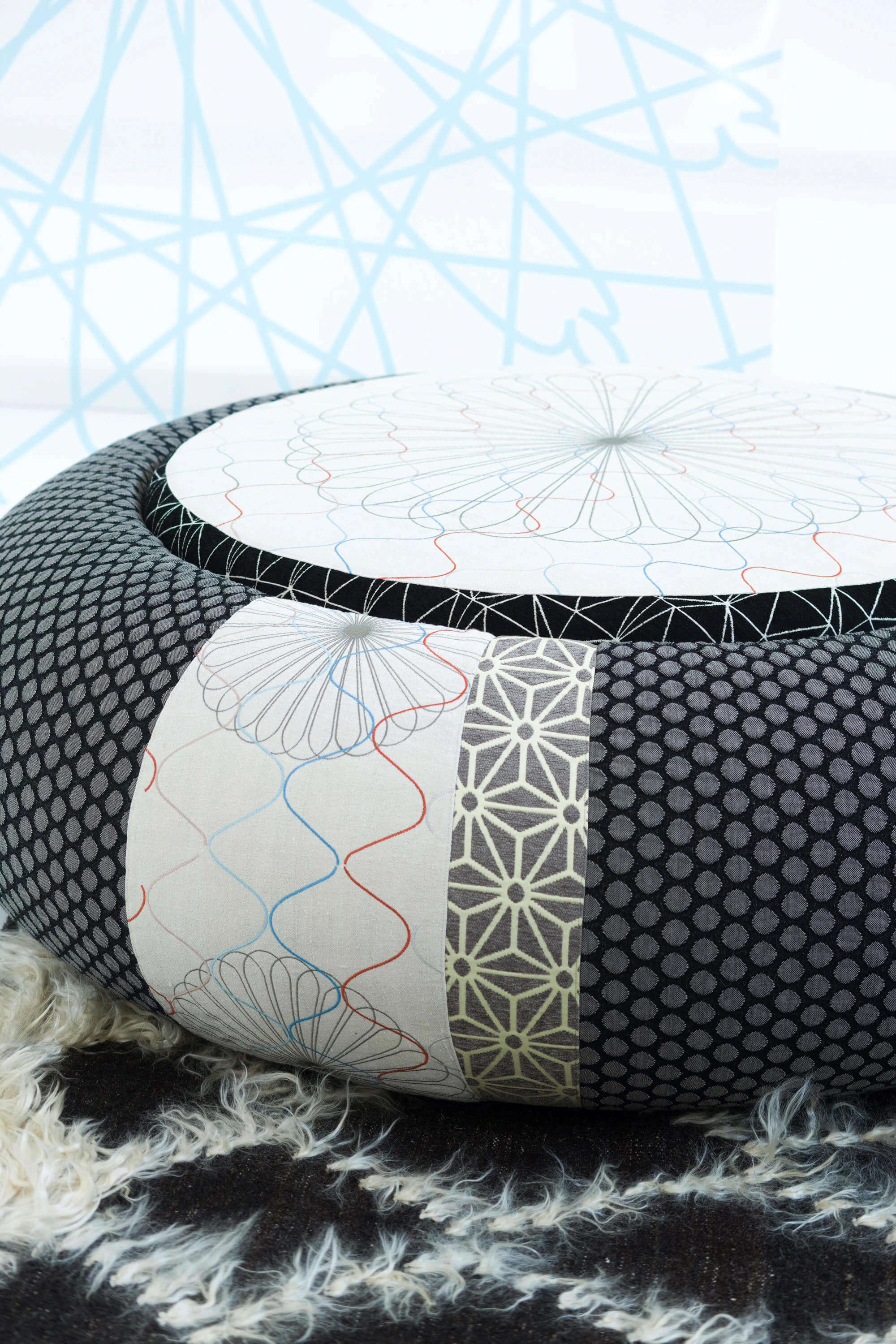 пуф Donut — Moroso, ткань, фото 5