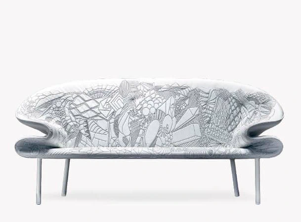 Диван Doodle — Moroso, кожа, фото 5