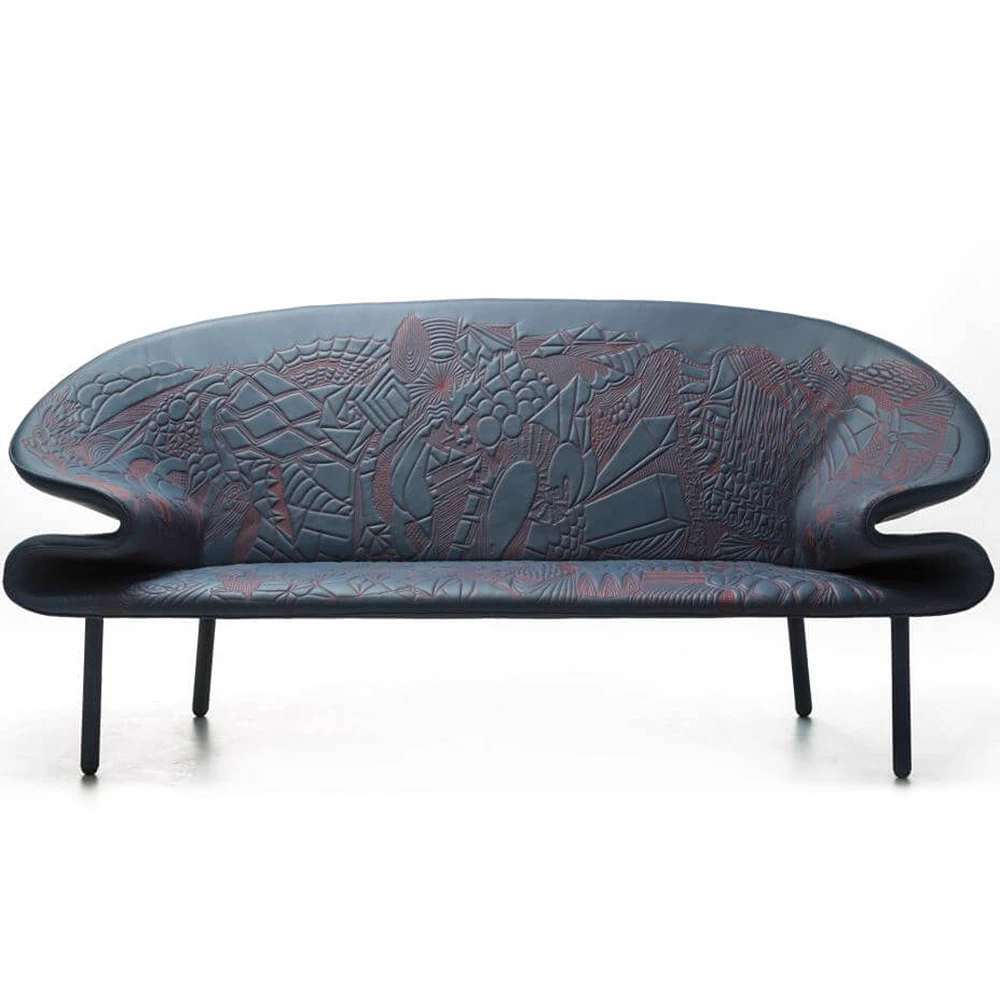 Диван Doodle — Moroso, кожа