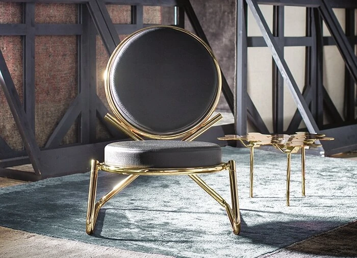 Кресло Double Zero — Moroso, кожа, фото 5
