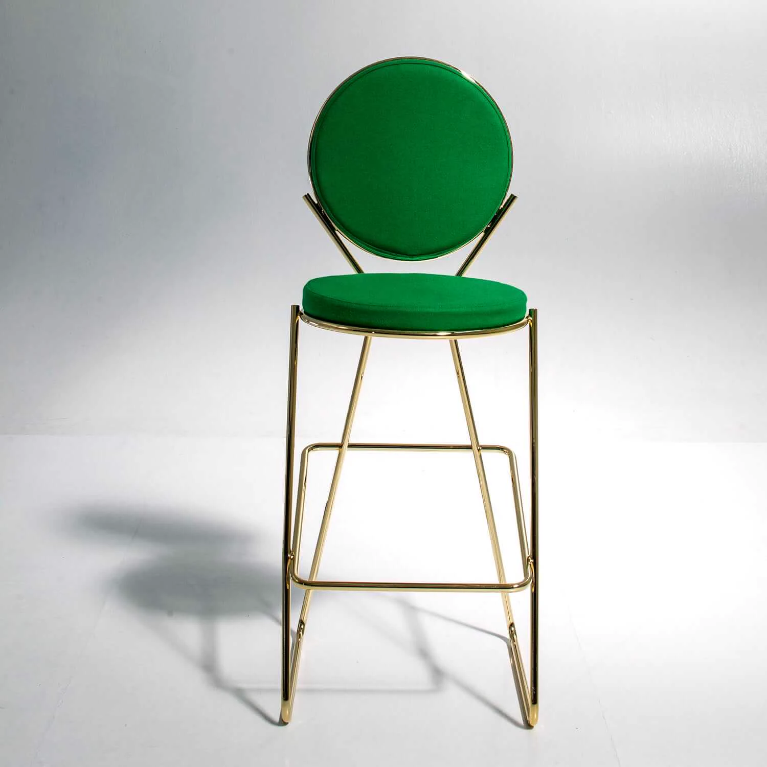 Барный стул Double Zero — Moroso, кожа, фото 2