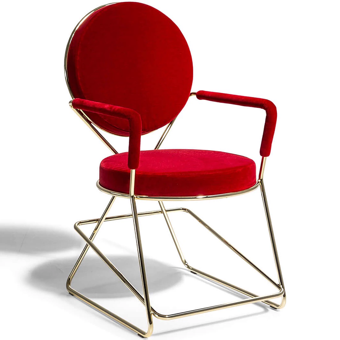 Каркас и наполнение: металл. Современный дизайн Стул Double Zero — Moroso, металл