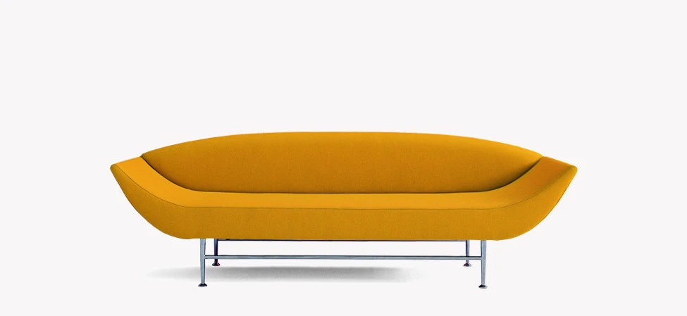 Диван Ellittico — Moroso, кожа, фото 2