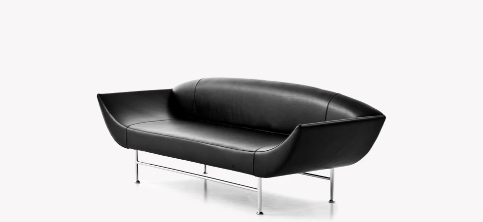 Диван Ellittico — Moroso, кожа, фото 3