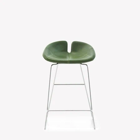 Барный стул Fjord — Moroso, кожа, фото 3