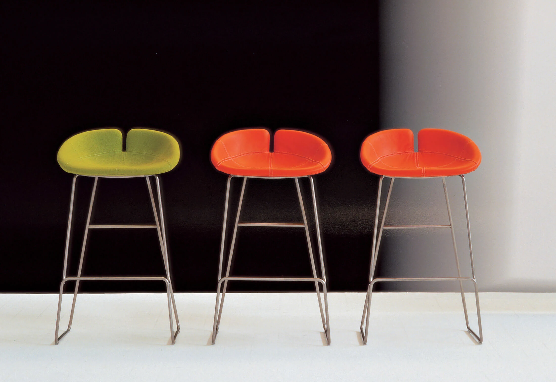 Барный стул Fjord — Moroso, кожа, фото 4
