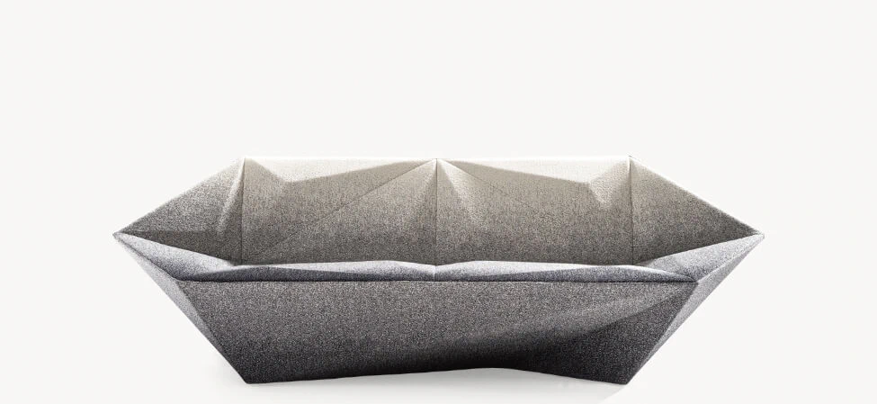 Диван Gemma — Moroso, металл, фото 2