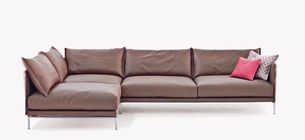 Диван Gentry — Moroso, кожа, фото 4