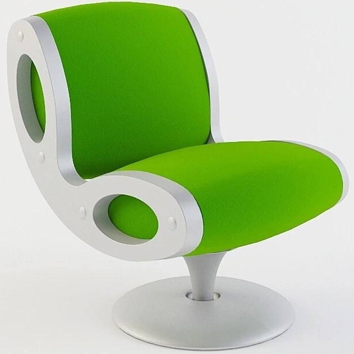 Кресло Gluon — Moroso, кожа